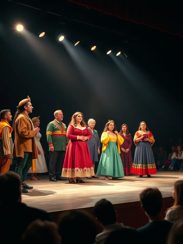 A photo of a live theater performance organized by ASSOCIATION MAREE HAUTE, capturing the energy and excitement of the event.